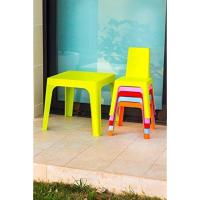 resol Julieta Conjunto Infantil de 2 sillas y 1 Mesa para Interior, Exterior, jardín - Color Azul Cielo - details 5
