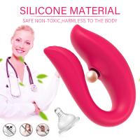 Vibrador Inalámbrico Control Remoto OOEEY para Mujeres Estimulador de Clítoris Juguetes Sexuales para Parejas Adultas Forma U Masturbador Dual - details 1
