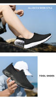 Zapatos Deportivos informales para hombre y mujer, calzado ligero de malla transpirable para caminar, trotar y Tenis - details 2