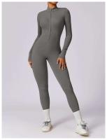 Monos de Sport de Manga Larga Conjunto de Yoga para Mujeres Traje Deportivo de Un Piez - details 11