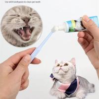 Cepillo de dientes para gatos, cepillo de pelo suave para limpieza bucal, productos para mascotas - details 3