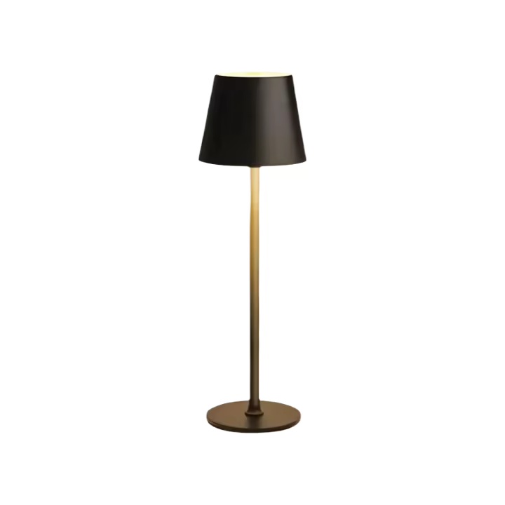 Lámpara De Mesa LED Nórdica Recargable Toque Dimmable Para Decoración De Habitación Comedor Café Estilo Moderno Con Luz De Lectura Y Ambiente - 1