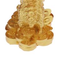 Estatua de la bestia del Dios Qilin, Fengshui Kylin Chi-lin Qilin de cobre chino, para decoración del hogar, 1 par - details 17