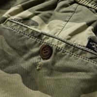Pantalones cortos casuales de algodón de verano con múltiples bolsillos para hombre, pantalones cortos para correr transpirables para hombre - details 14