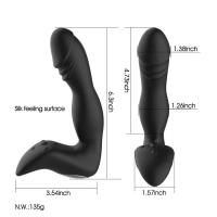 Leten Masajeador de Prostatea Control Inalámbrico Silicona Estimulador de Placer - details 4