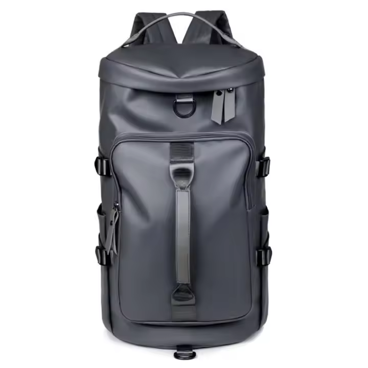 Mochila de Senderismo Impermeable Zapatos Secos y Húmedos para Gimnasio, Deportes, Acampar y Fitness Bolsa de Hombro para Hombres - 1