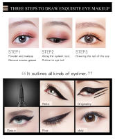 Compre uno y llévese otro gratis, delineador de ojos negro sin manchas para maquillaje de pestañas y delineador de ojos - details 10