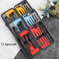 Kit de función completa para manicura profesional, set de pedicura de acero inoxidable, cortaúñas con estuche portátil, Idea de regalo, 10/15/25 piezas - details 1