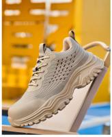 Zapatos de Seguridad Inflexibles Punta de Acero, Botas de Trabajo Anti-Golpes y Anti-Pinchazos, Zapatos Protectores Bajos con Aislamiento para Soldador de 6KV Zapatillas de Moda para Hombres - details 13