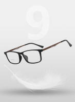 Gafas graduadas ópticas de titanio puro para miopía para hombres, base 9827, ultraligeras y cómodas - details 2