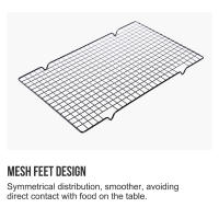 Red de Enfriamiento para Pasteles y Pan Walfos Utensilio de Cocina de Acero Inoxidable Adecuado para Hornear Carne Recomendado para Uso en Cocina - details 4