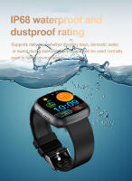 Relojes inteligentes hombre mujer Bluetooth deporte ritmo cardíaco presión arterial reloj - details 24