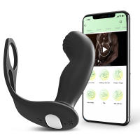Vibrador de Prostatea para Hombres Enchufe de Glúteo con Estimulación de Tres Puntos Control APP - details 16