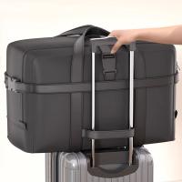 Bolsa de almacenamiento de ropa para edredón de tela Oxford, caja de embalaje de ropa impermeable de gran capacidad, organizador de ropa a prueba de polvo con cremallera - details 5