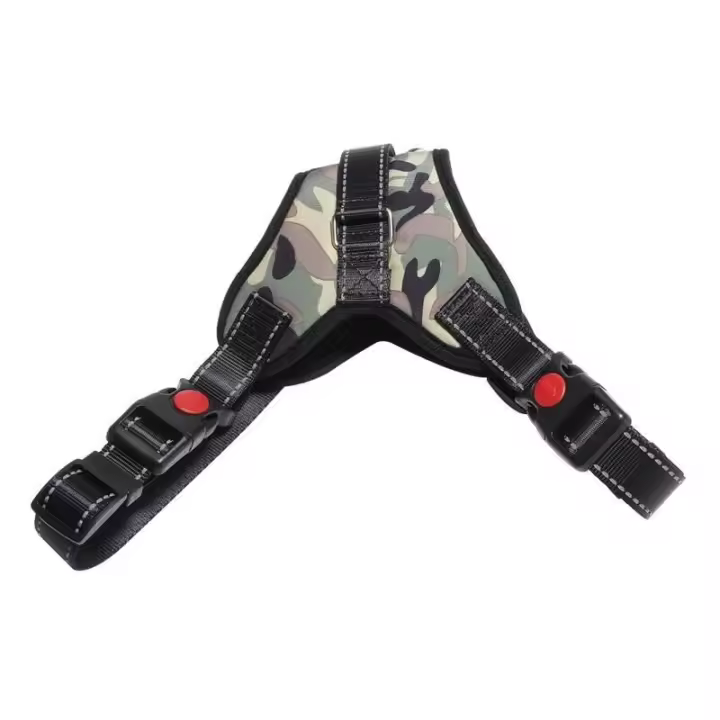 Arnés para Perros de Nailon duradero, Chaleco para Perros grandes y medianos, collar de Liberación - 1