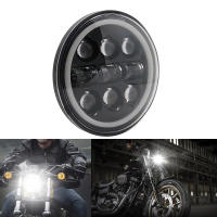 Faros LED para motocicleta y coche 5.75 pulgadas para Harley Sportster Iron 883 Dyna Triumph Street Speed Triple 5 3/4" H4 Faro Principal - details 32