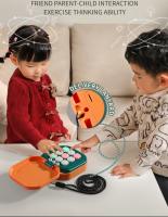 Juego electrónico TIC-TAC-TOE 9 en 1, juego de mesa interactivo de entrenamiento de memoria, juguetes divertidos, Mini juego de tres en raya, viaje - details 2