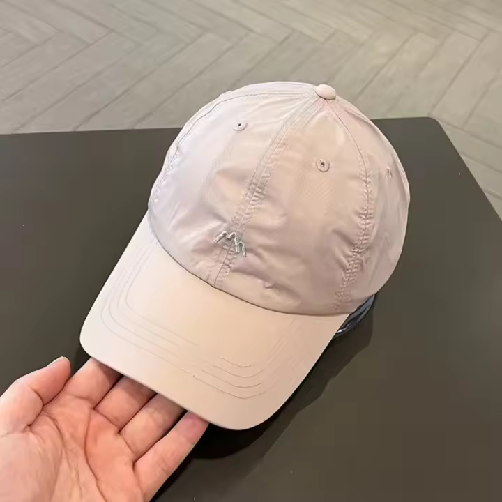 Gorra transpirable de Color sólido de secado rápido Snapback ajustable deportes gorra con visera protección solar gorra de béisbol hombres/mujeres - 1