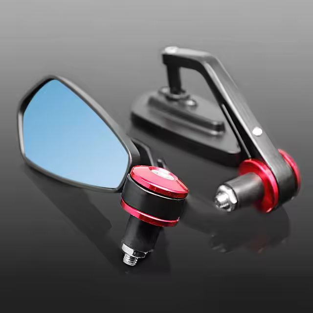 Espejo retrovisor para manillar de motocicleta, adecuado para Spring Breeze NK150 NK250 NK400 NK650 - 1