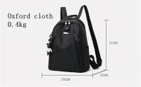 2023 New Large Capacity Simple Style Casual Mochila Travel Women Anti-theft Backpack Waterproof Fabric Large Female Shoulder Bag - details 0