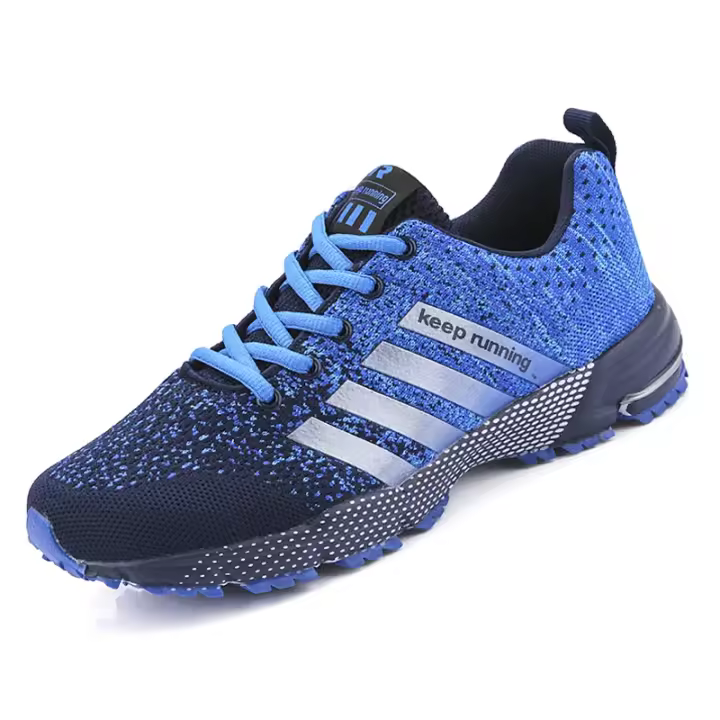 Zapatillas de Correr Transpirables Zapatos Deportivos de Talla Grande para Hombres y Mujeres - 1