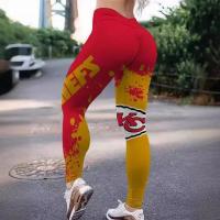 Pantalones de yoga de talla grande europea y americana, mallas NFL elements, ropa de fitness, pantalones de cadera sexy para exteriores, 2024 - details 1