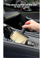 Cepillo de Limpieza de Coche Multifuncional Cepillo de Aire de Auto con Cerdas Suaves para Eliminación de Polvo de Interior Equipo de Limpieza de Lavandería y Hogar - details 3