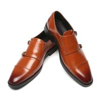 Venta caliente de los zapatos ocasionales de cuero de los hombres del vestido de la moda de la calidad en China - details 12
