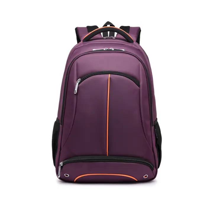 Bolsa para portátil de negocios anti-salpicaduras de nylon línea de costura mochila para hombre - 1