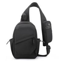 Bolso de pecho antirrobo para hombre, pequeña mochila de viaje para mujer, bolso impermeable de nailon para deportes al aire libre, bandolera tipo bandolera - details 24