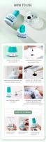 Pegamento Rápido de Ojos de Pestañas de Alta Duración Aroma Bajo Adhesivo Duradero para Extensiones de Pestañas 5ml o 10ml - details 5