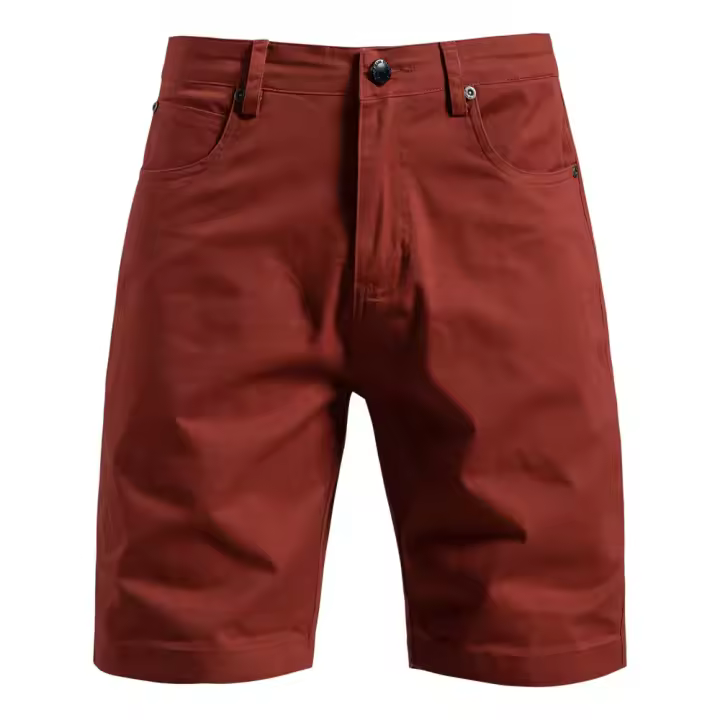 Pantalones cortos informales de verano para hombre, pantalones cortos con múltiples bolsillos, Color sólido, pantalones cortos transpirables para exteriores - 1