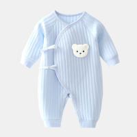 Romper de Bebé Recién Nacido de Algodón Puro 100% Suave con Dibujo de Oso de Dibujos Animados - details 2