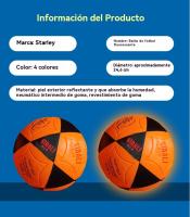 Balón de fútbol reflectante PU de entrenamiento con costura mecánica - Diseño fluorescente, nocturno y estilo viral llamativo,fútbol de playa para adultos, balones de fútbol para adultos, deportes de equipo - details 6