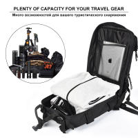 Mochila táctica impermeable, bolsa pequeña para exteriores, senderismo, Camping, caza - details 4