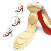 Plantillas de espuma viscoelástica para zapatos de mujer, pegatinas para la espalda, forro de tacones altos, almohadillas protectoras para aliviar el dolor en el talón - details 8