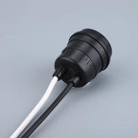 Enchufe de lámpara E27 impermeable con cable, soporte de lámpara E26 a prueba de lluvia para jardín al aire libre, Patio, iluminación DIY, paquete de 2/5/10/20 piezas - details 1