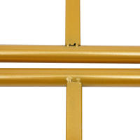 Arco de hierro hexagonal para boda, soporte de fondo para ceremonia, soporte de Metal para fiesta, 8,2 pies - details 7