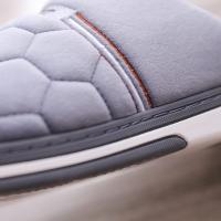 Zapatillas de algodón cálidas para hombre, zapatos informales de talla grande para el hogar, dormitorio, interiores, otoño e invierno, 47, 48, 49, 50 - details 10