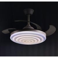 Ventilador de techo ROCAS Motor DC Aspas Desplegables con Luz Led 36W MEMORIA Regulable en intensidad DIMMER (Luz nocturna) a - details 1