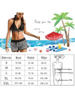 Conjunto de Bikini brasileño para mujer, ropa de playa sexy, traje de baño, TOP y braguitas, 2 piezas - details 5