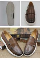 Mocasines de cuero auténtico para conducción profesional, zapatos informales para hombre, mocasines para hombre, Hotel cuadrado italiano - details 5
