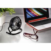 Ventilador silencioso de escritorio USB, Mini Ventilador Negro - details 4