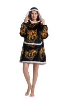 Sudadera con capucha de Sherpa para mujeres, hombres y adolescentes, manta usable de gran tamaño, manta gruesa y cálida, Sudadera con capucha grande - details 7