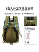 Mochila militar de camuflaje para exteriores, mochila táctica multifuncional de gran capacidad para montañismo, viajes y camping. - details 3