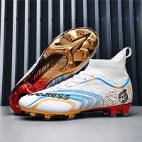 Zapatos de fútbol TF/FG para hombre, botines de fútbol profesionales para interiores, botas de campo de fútbol de entrenamiento originales - details 25