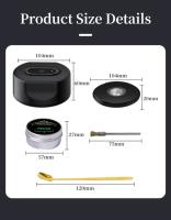 Set ahumador eléctrico para cócteles de whisky ahumado (sin butano) 6 sabores, perfecto para cocina, bar, fiesta, picnic, reunión, etc., regalo de cumpleaños, aniversario de papá para hombre - details 4