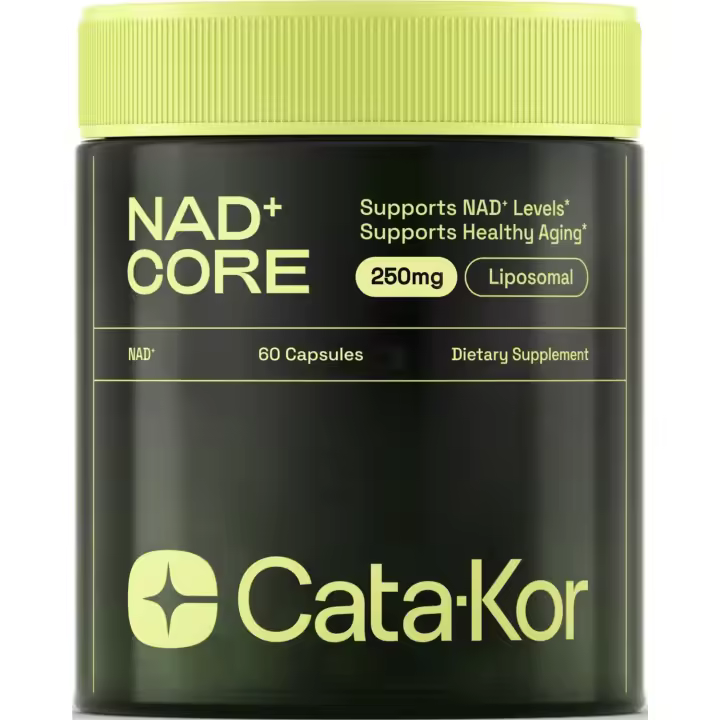 Cata-Kor NMN CORE liposomal alternativo LipoNAD 250 mg Suplemento de NAD de alta pureza para antienvejecimiento, energía y enfoque - 60 cápsulas - 1