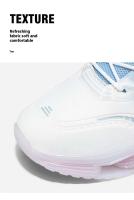 Zapatos deportivos de malla ligeros y transpirables para hombre con suelas de PVC, correas suaves, a la moda para correr y caminar en primavera y verano - details 6