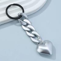 Llavero de Corazón Hecho a Mano Cadena de Plástico Acrílico para Bolsos y Llaves de Mujeres - details 8